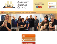 Tablet Screenshot of gatewayanimalohio.com